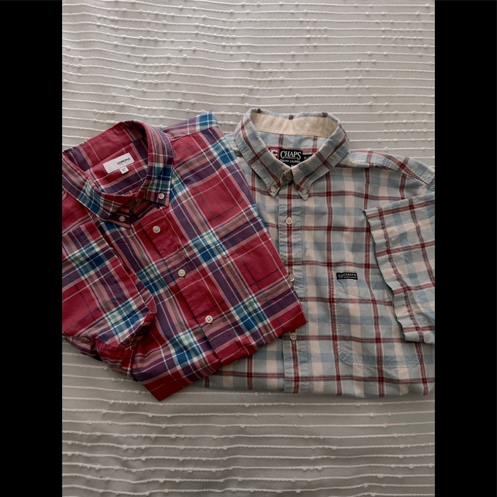 Lot of two Men’s shirts Size XL